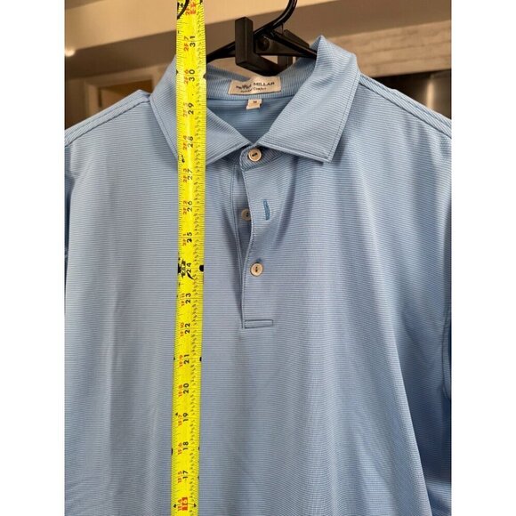 PETER MILLAR Blue Crown Sport Grace Performance Mesh Polo Mens Size Medium - Picture 5 of 8